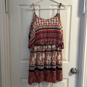 Altar'd State Dress Womens‎ M Medium Sleeveless Multicolor Sundress
